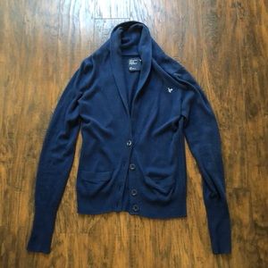 Small blue cardigan from American eagle